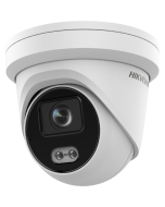 Hikvision DS-2CD2347G2-LU 4MP Gen2 ColorVu Turret Camera with Acusense & Mic 30m White LED 4mm - DS-2CD2347G2-LU-2.8