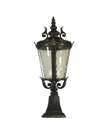 Albany Medium Pillar Mount Antique Bronze- 1000028