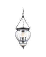 Diana 3 Light Lantern Pendant Clear - 31323	