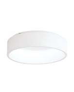 Marghera 1 34W Dimmable LED Oyster Light White / Warm White - 39287