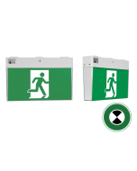 Vieway G2 Exit Sign 1.2W 24m Viewing Distance Maintained LiFePO4 - 393006