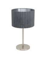 Townshend 2 Light Floor Lamp E27 10W Black / Timber - 32919N