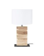 CONTESSORE T/L 1X40W E27 WOOD/WHT    39917N