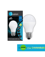 GLS LED 240V 15W E27 OPAL 4000K DIMMABLE LUS20432