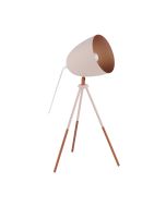 Chester-P 1 Light Table Lamp Apricot / Copper - 49038N