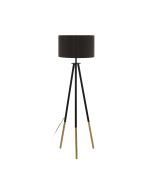 Bidford 1 Light Floor Lamp Brown - 49148N