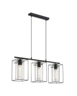 Loncino Triple Pendant Black - 49496