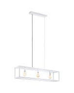 Elswick 3 Light Pendant White - 49565N