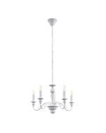 Caposile 5 Light Pendant White - 49851