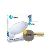 LUSION SLIMLINE 36W LED OYSTER LARGE CCT LUS51021