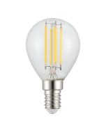 Filament Fancy Round Clear 4W LED E14 Dimmable / Warm White 206452