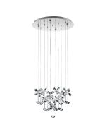 Pianopoli 37.5W LED Pendant Chrome / Warm White 93662