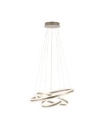 Tonarella 3 Ring 177W LED Pendant Champange/ Warm White 39314