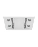 Valparaiso 1 11 Light Crystal 40W E14 Flush Mount Light Chrome 39491