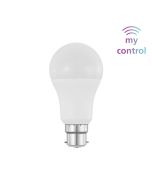 Smart Globe  9W LED B22 RGB + CCT A60 OPAL 204678