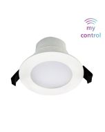 Roystar Flush Lens 9W LED Dimmable Downlight White / Tri-Colour  204772N