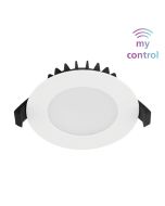 Roystar Flush Lens 12W LED Dimmable Downlight White / Tri-Colour  204773N