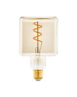 Valparaiso 11 Light Crystal 40W E14 Flush Mount Light Gold 39458