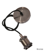 LUSION PENDANT 850MM ES BRONZE LUS60211