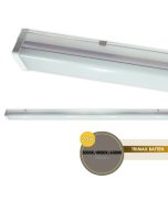 LUSION 20W LED BATTEN 4000K ALUMINIUM LUS60520