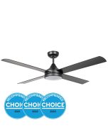 STRADBROKE 52 DC ceiling fan Black 20491502