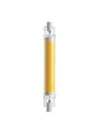 8W R7S 2700K DIMMABLE LED 118MM LINEAR CLEAR 110228