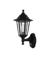 DUANERA EXT W/L 1X28W E27 BLK W/SENS 33777N