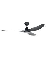 Surf 60" DC Ceiling Fan Black 20550102