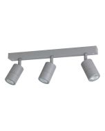 FREMANTLE EXT W/L 3X5W LED TRI-COL SIL BAR 206162