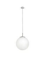 Rondo Medium Pendant Satin Nickel - 85262