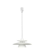 Brenda Rise and Fall Pendant White - 87055