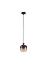 Oilella 1 Light E27 40W Pendant Brown 99614N