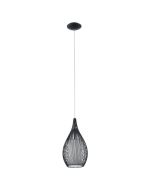 Razoni 1 Light Modern Pendant Black - 92252