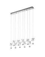 Pianopoli 25W LED Pendant Chrome / Warm White - 93663