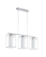 Loncino 1 Triple Pendant Chrome - 94378