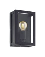 Alamonte 1 Industrial Outdoor Wall Light Black - 94831