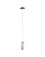 Farsala 1 Light 2.5W LED Pendant Satin Nickel / Warm White - 96343