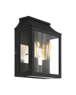 Soncino 2 Light Exterior Wall Light Black - 97294