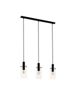 Montefino 3 Light Pendant Black - 97367