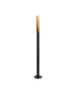 Barbotto 5W LED Floor Lamp Black & Gold / Warm White - 97584N