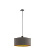 Concessa 1 Pendant 1 Light Large Dark Brown / Gold - 97683