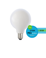 G125 8W ES LED 2700K OPAL DIMMABLE LUS20982