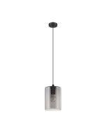 CADAQUES 1 PENDANT LIGHT 1X40W E27 BLACK 98585N