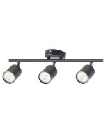 Travis 3 Light 5W GU10 LED Spotlight A10033BLK