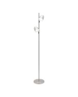 Sara 2 Light Floor Lamp - COLOUR - BRUSHED CHROME