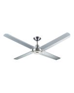 Typhoon M3 56" AC Ceiling Fan Brushed Chrome with Moulded Blades - A3425