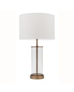 SONYA TABLE LAMP (A36011) AGED BRASS MERCATOR LIGHTING