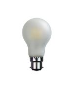 LED FROSTED Globe A60 DIMMABLE 6W B22 2700K - A-LED-21906127