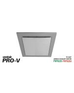 Silver Square Fascia to suit AIRBUS 225 & 250 body (PVPX225 or PVPX250) ABG250SS-SQ Ventair