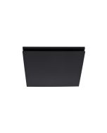 High Flow Matte Black Square Fascia to suit AIRBUS 200 body (PVPX200) ABGHF200MB-SQ Ventair